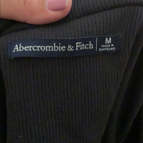 Off-the-shoulder Black Bodysuit - Picture 3 of 7